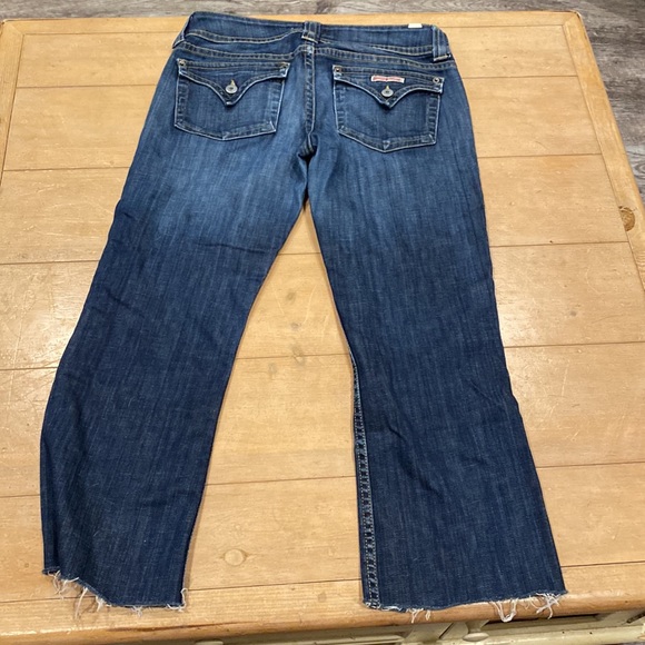 Hudson Flap Pocket Raw Hem Cropped 29 Waist - Picture 7 of 8